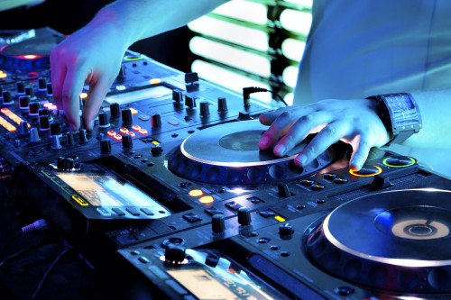 Image nightclub, deejay, disc jockey, electronics, cdj