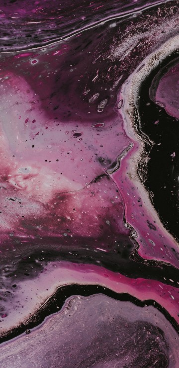 Image purple and black abstract painting