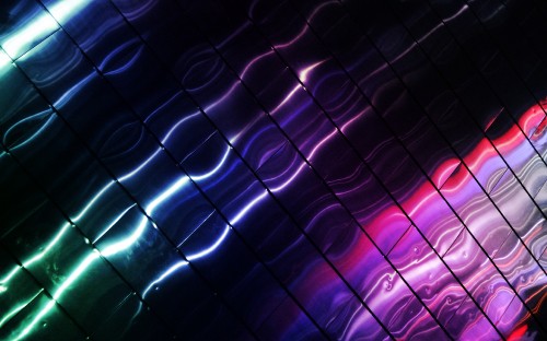 Image pink and blue light digital wallpaper