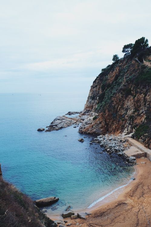 Tossa de Mar., Mer, Plage, Corps de L'eau, Côte. Wallpaper in 2686x4033 Resolution
