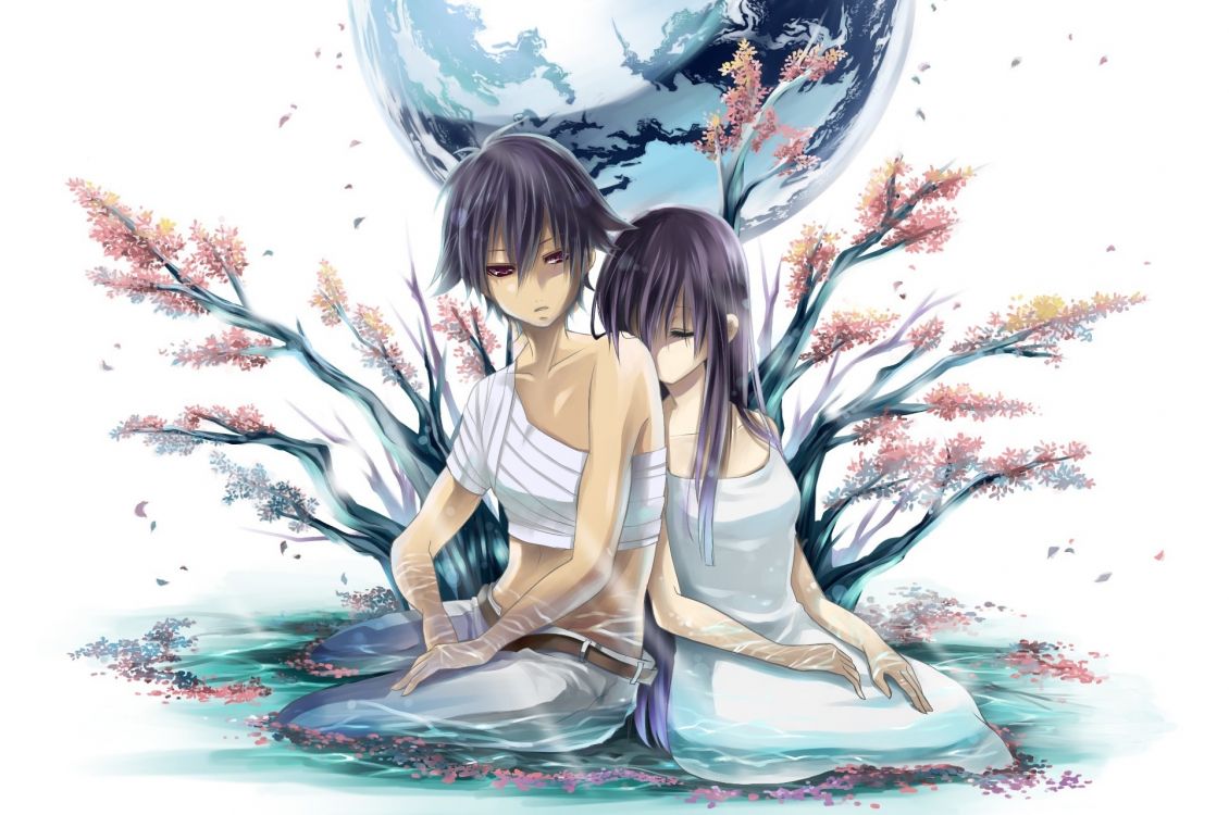 长长的头发, 女孩, 男孩, 女人, 马伦兹 壁纸 1930x1280 允许