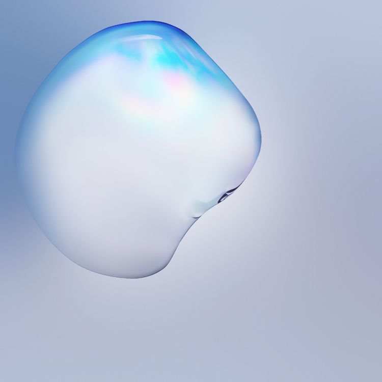 智能手机, 气体, 电蓝色的, 圆圈, 灯泡 壁纸 3040x3040 允许