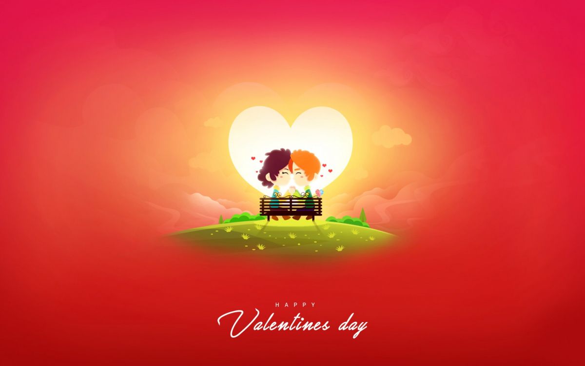 le Jour de Valentines, Cœur, Amour, Graphisme, Graphique. Wallpaper in 1920x1200 Resolution