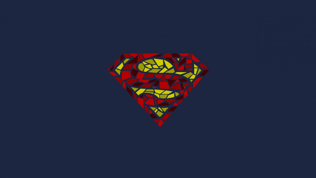 Red and Yellow Diamond Logo. Wallpaper in 2560x1440 Resolution