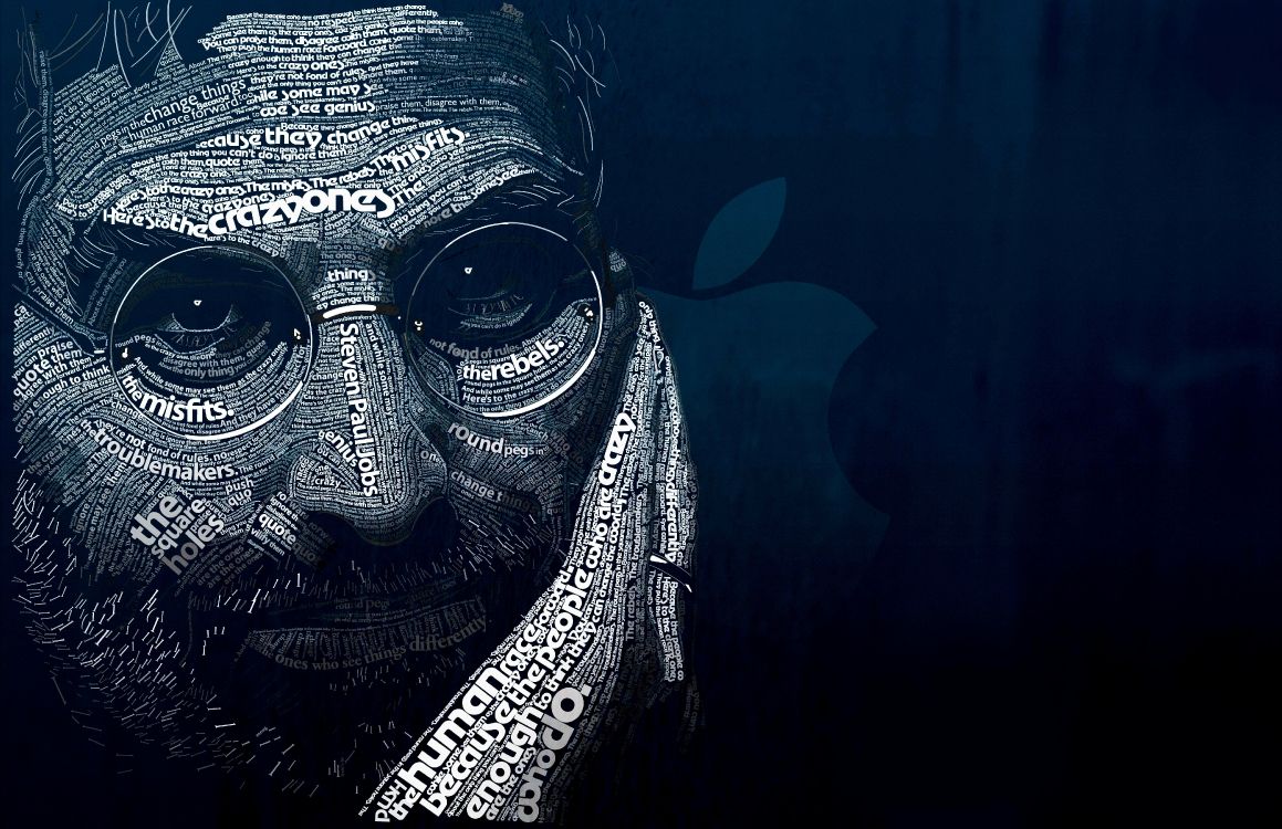 Steve Jobs, Obscurité, IPod, Masque, L'homme. Wallpaper in 5100x3300 Resolution