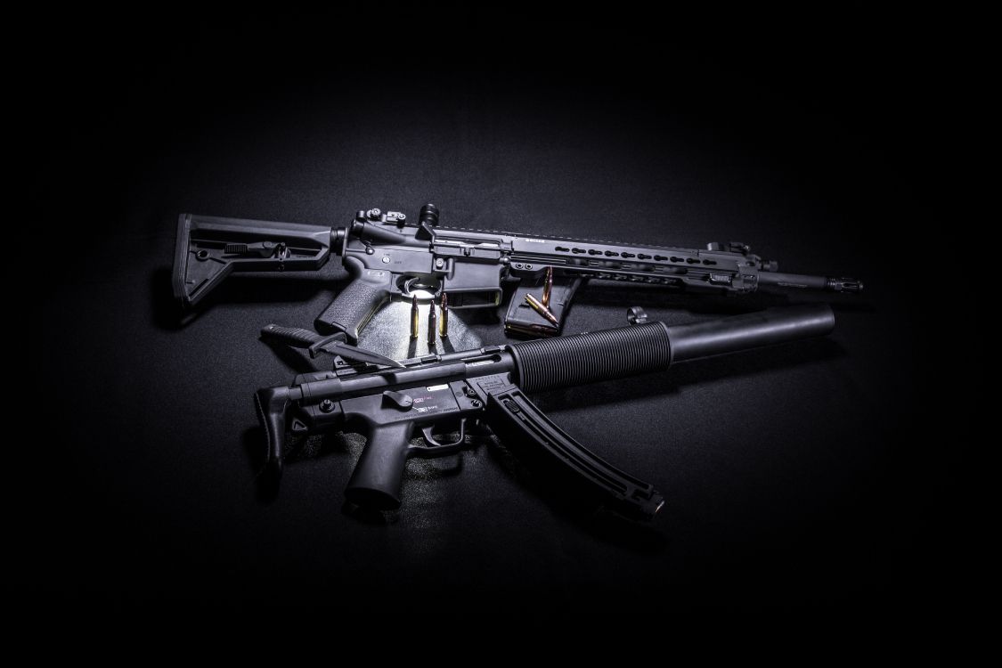 Gun, Firearm, Assault Rifle, Trigger, Gun Barrel. Wallpaper in 6000x4000 Resolution
