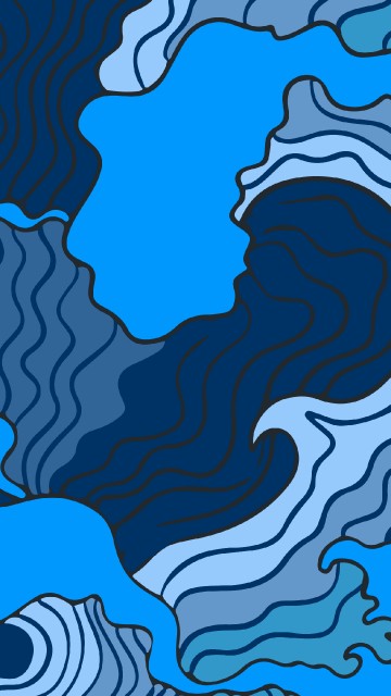 Image japanese wave pattern vector, vector graphics, illustration, japan, wave