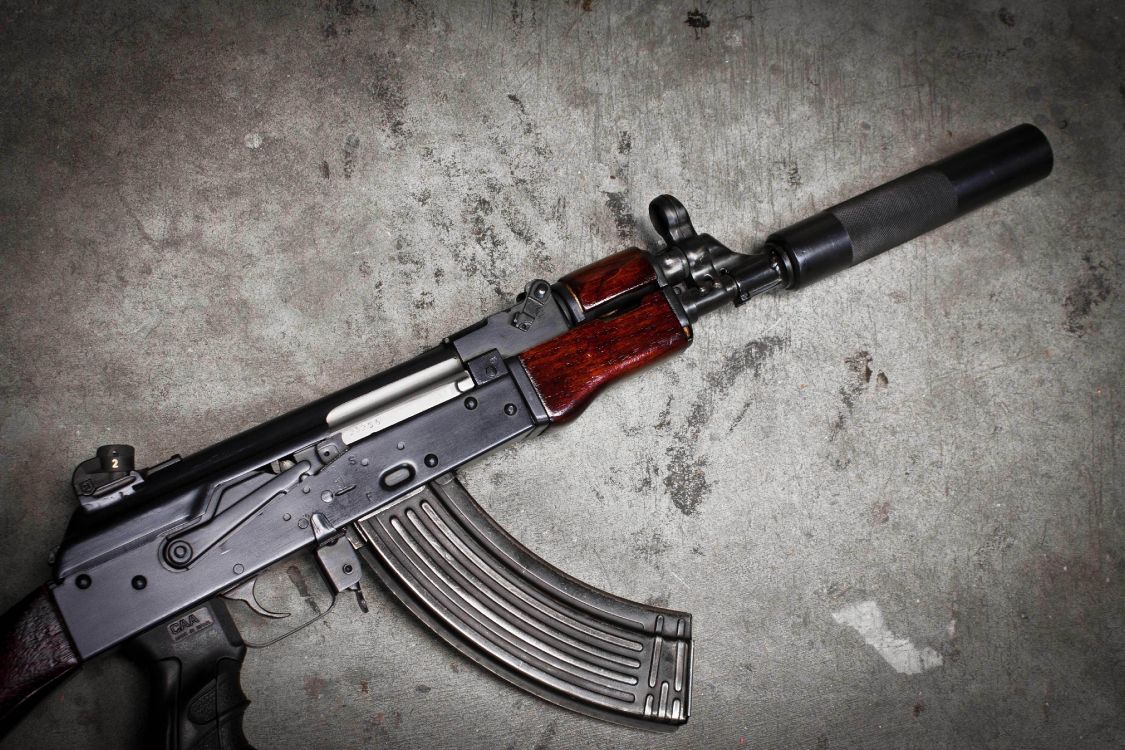 Ak-74, AKS-74U, Gun, Firearm, Trigger. Wallpaper in 4272x2848 Resolution