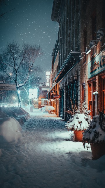 Image beautiful pictures of winter, winter, Landscape with Snow, snow, building