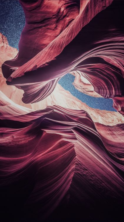 Antelope Canyon, Grand Canyon, Canyon, Sehenswürdigkeit, Tablet. Wallpaper in 1080x1920 Resolution