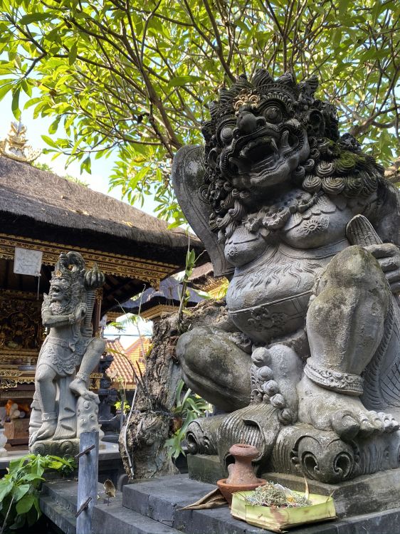 Bali, Estatua, Talla de Piedra, Sitio Arqueológico, la Historia Antigua. Wallpaper in 1536x2048 Resolution