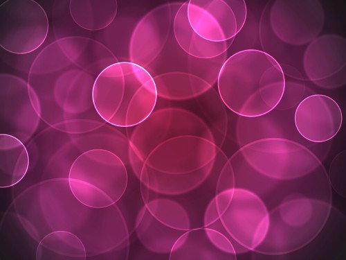 Image pink and white bokeh lights