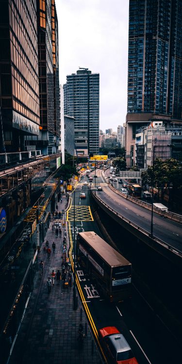 银行, 巴士, 塔块 壁纸 1500x3000 允许