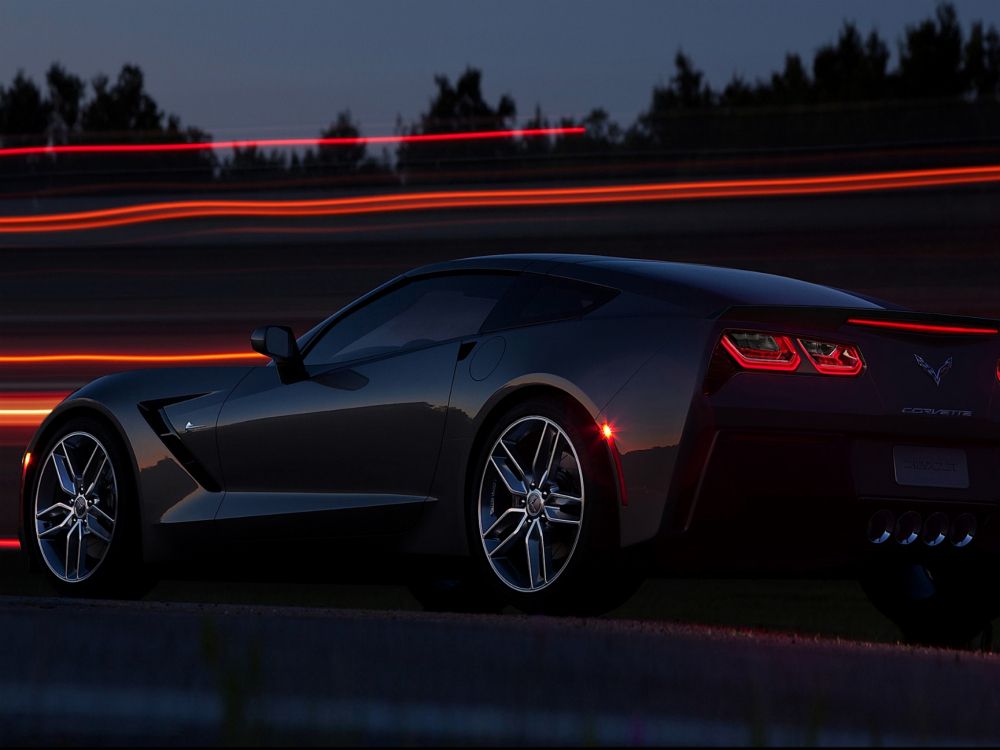 Schwarzer Porsche 911 Tagsüber Unterwegs. Wallpaper in 2048x1536 Resolution