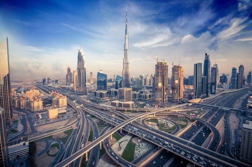 Image city buildings under blue sky during daytime