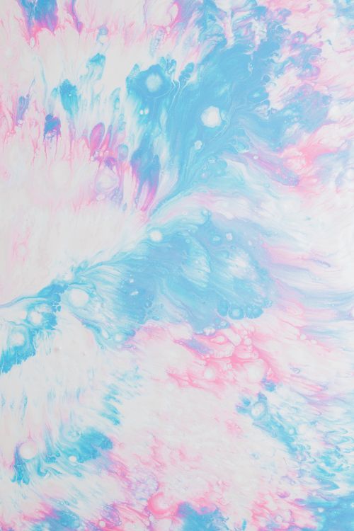 Peinture Abstraite Bleue et Blanche. Wallpaper in 4000x6000 Resolution