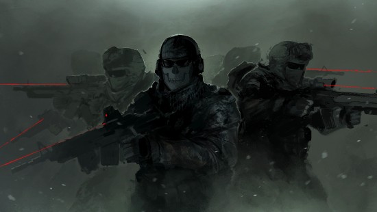 cod ghost wallpaper 8k