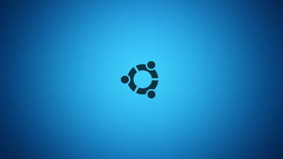 Image blue and white apple logo