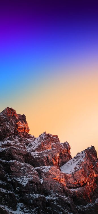 Nature, Blue, Les Reliefs Montagneux, Rock, Terrain. Wallpaper in 1284x2778 Resolution