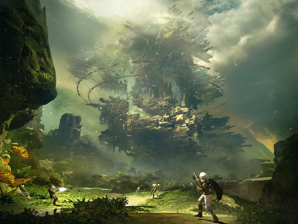 Homme en T-shirt Blanc et Pantalon Noir Marchant Sur un Terrain D'herbe Verte Près D'arbres Verts. Wallpaper in 2048x1536 Resolution