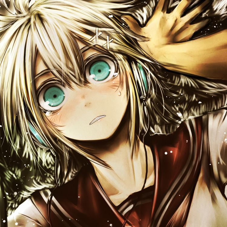 Personnage D'anime Femme Aux Cheveux Blonds. Wallpaper in 2000x2000 Resolution