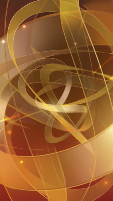 Image yellow and red spiral illustration