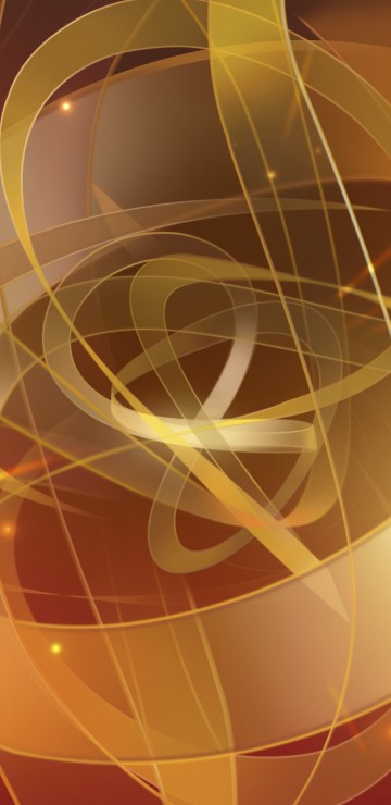 Image yellow and red spiral illustration