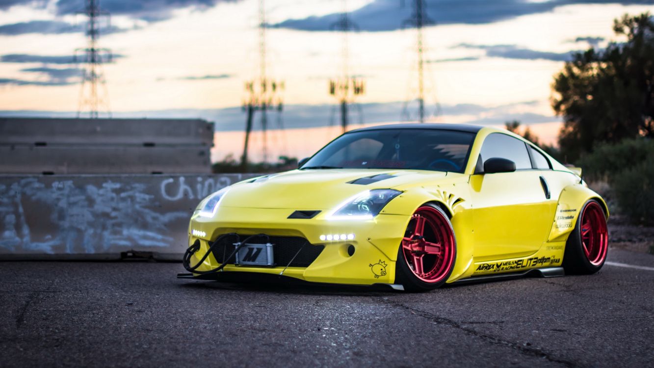 yellow lamborghini aventador on road during daytime