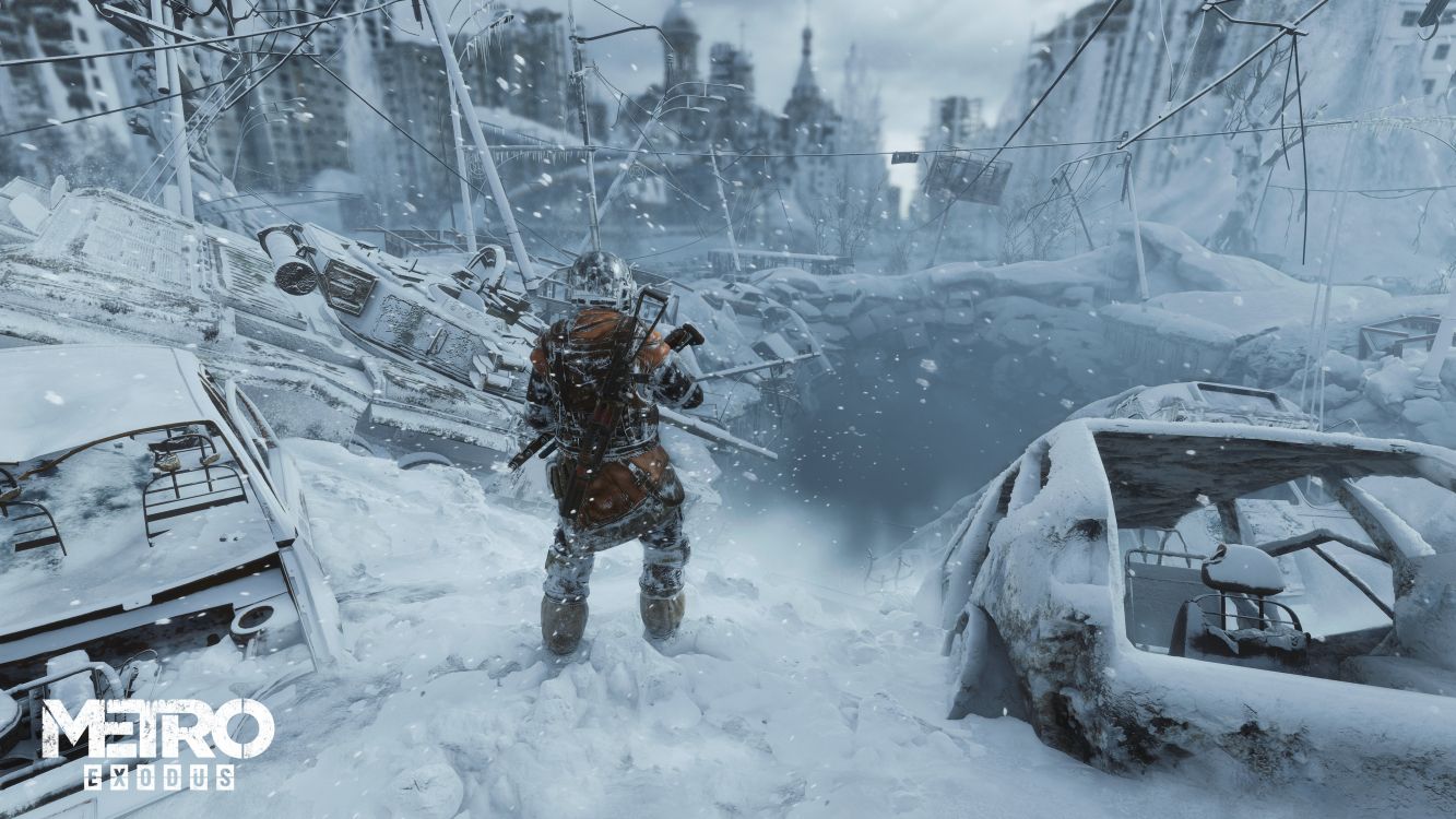 Metro Exodus, Argent Profond, Jeux 4A, Epic Games, Magasin de Jeux Épiques. Wallpaper in 3840x2160 Resolution