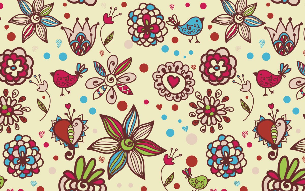 Textile Floral Blanc Rose et Bleu. Wallpaper in 2560x1600 Resolution