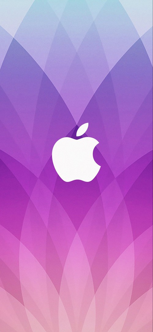 Image purple and black apple logo