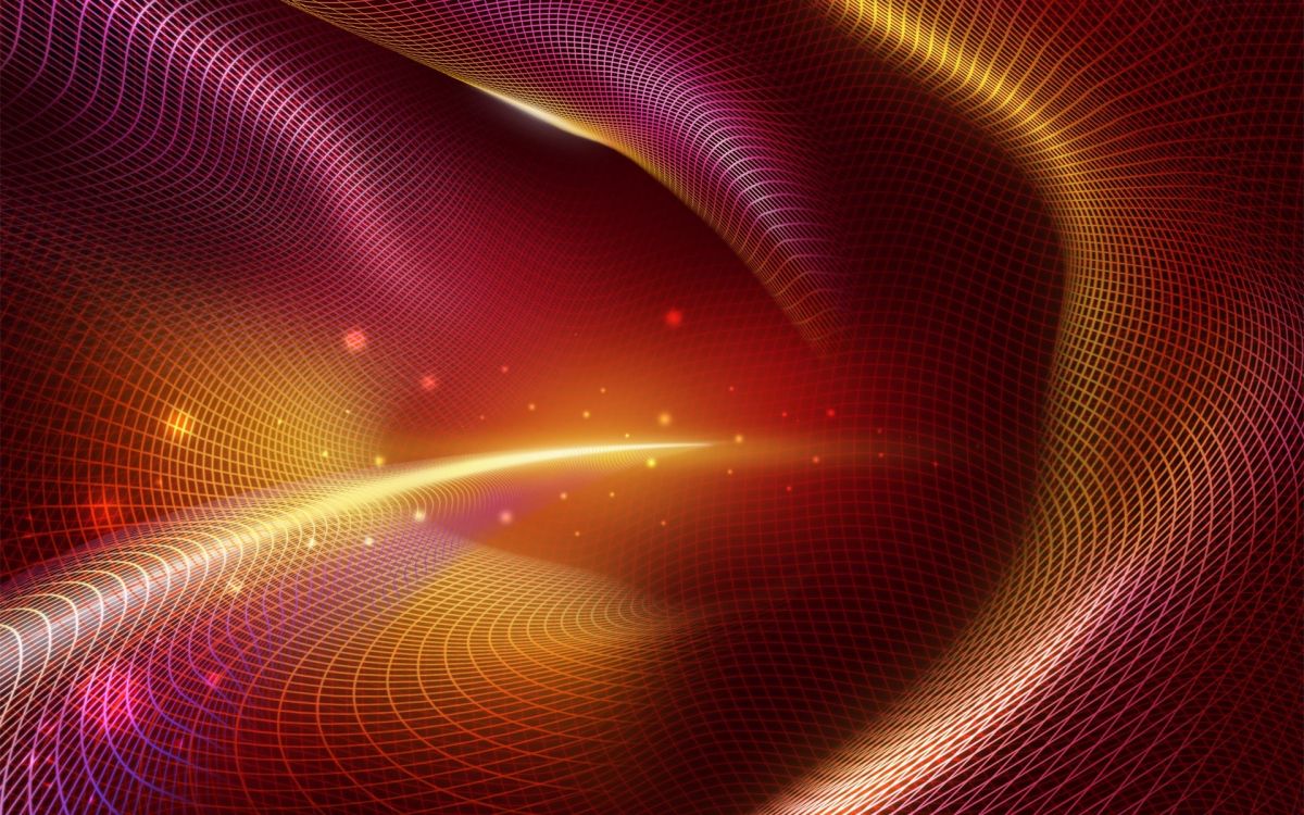 red and yellow light digital wallpaper