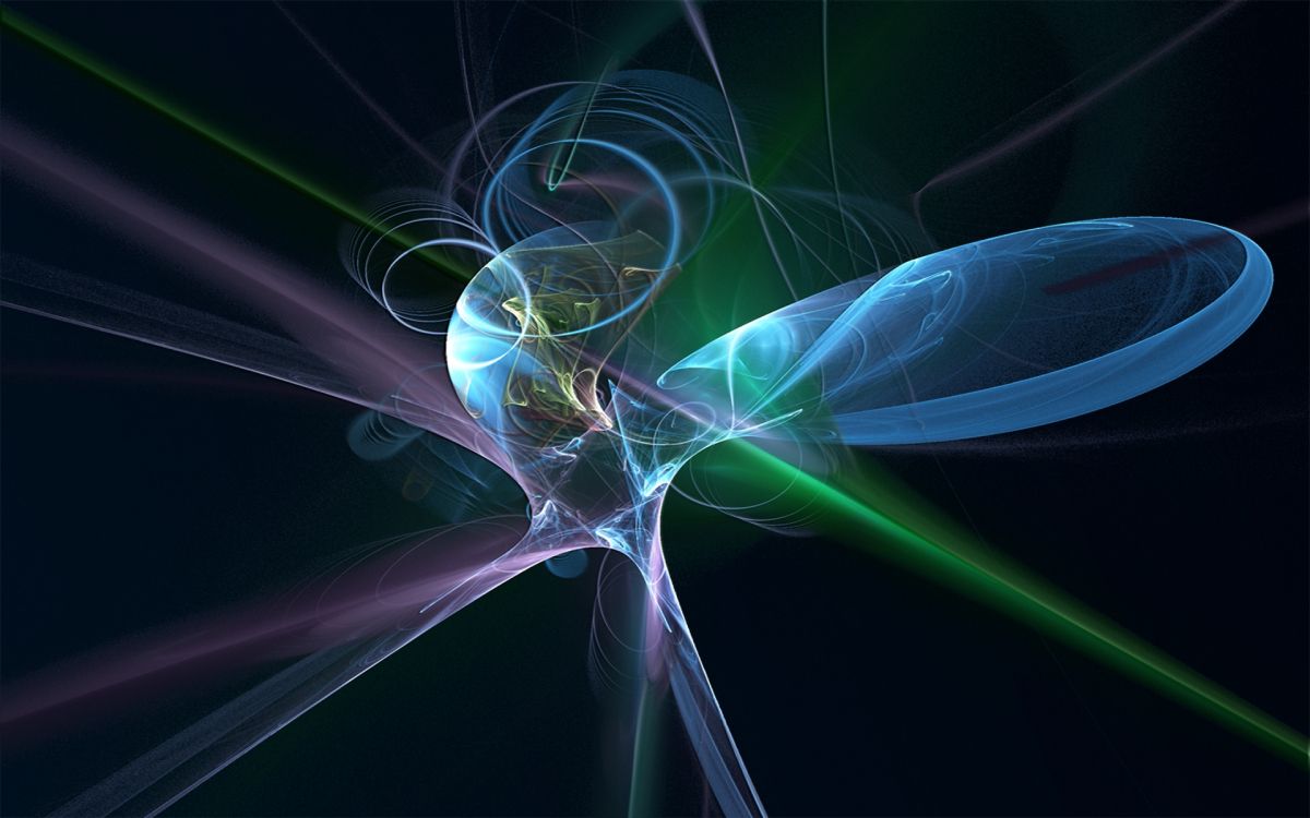 Papel Tapiz Digital de Luz Verde y Blanca. Wallpaper in 1920x1200 Resolution