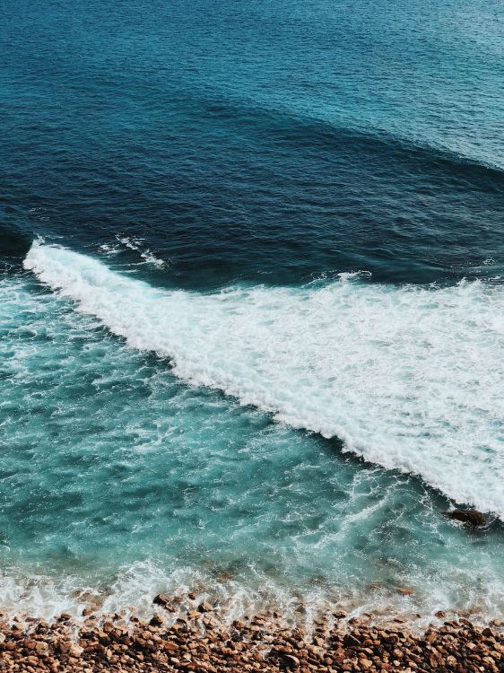 sea, body of water, wave, ocean, blue