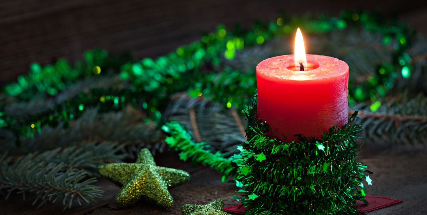 Candle, Green, Lighting, Christmas, Tree. Wallpaper in 4532x2288 Resolution