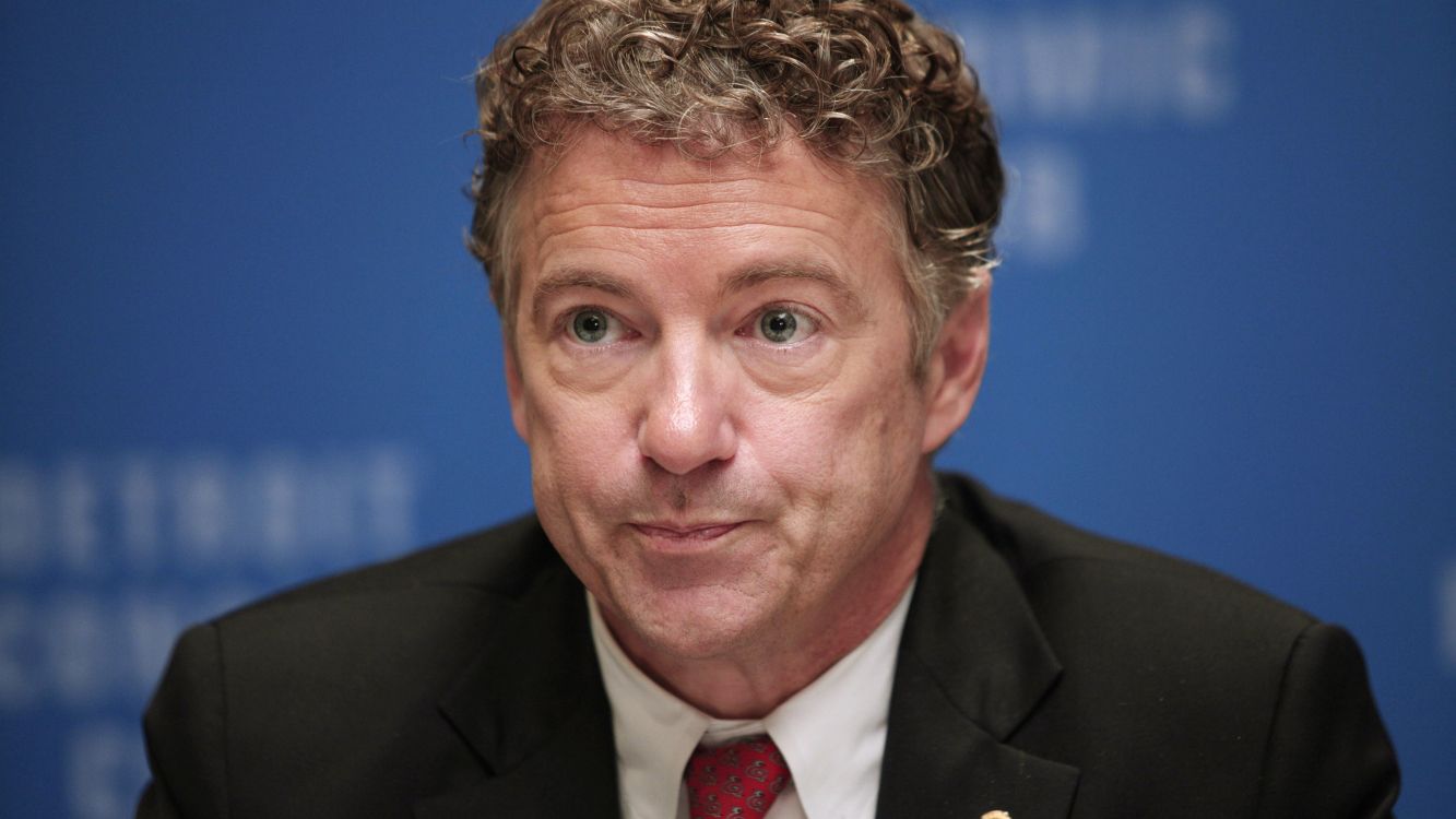 spokesperson, rand paul, forehead, chin, politician