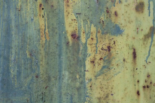 Image blue and brown abstract painting