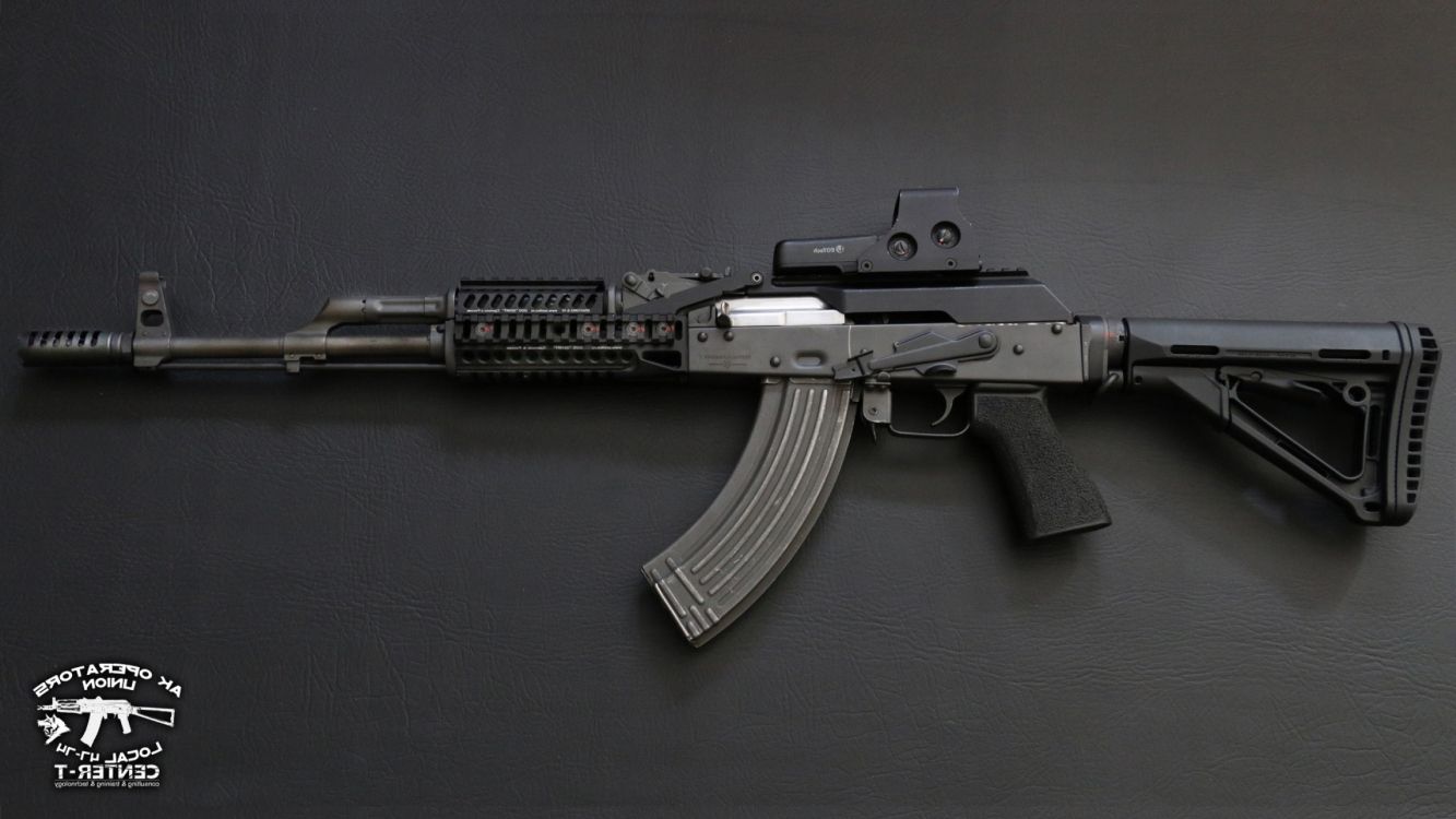 m4 Carbine, Airsoft, Akm, Gun, Stock. Wallpaper in 2304x1296 Resolution