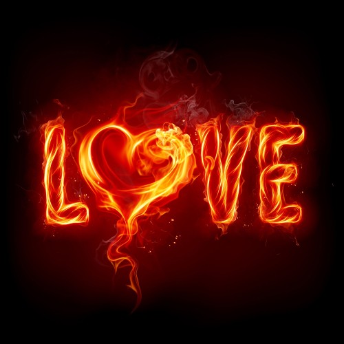 Image light, red, text, neon, heat