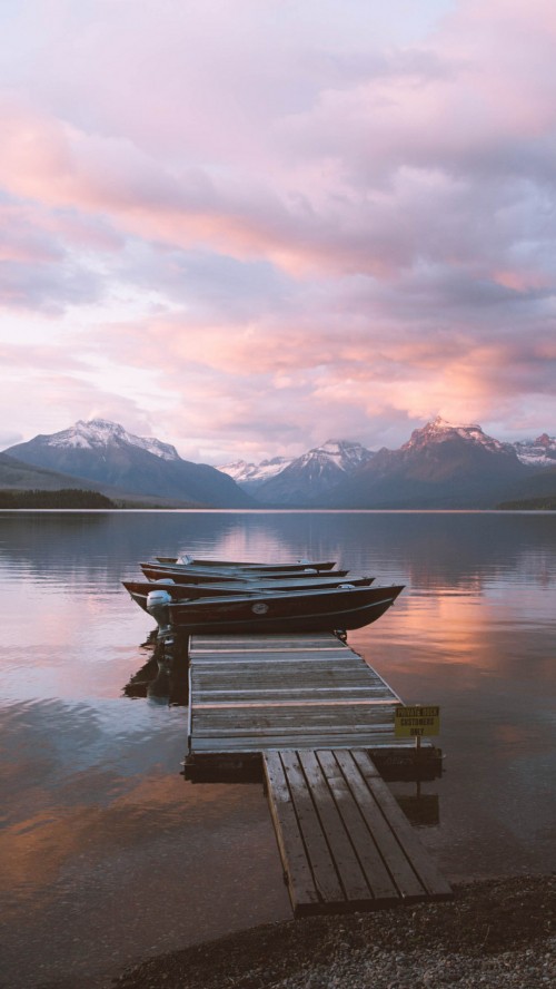 Image reflection, water, cloud, mountain, atmosphere