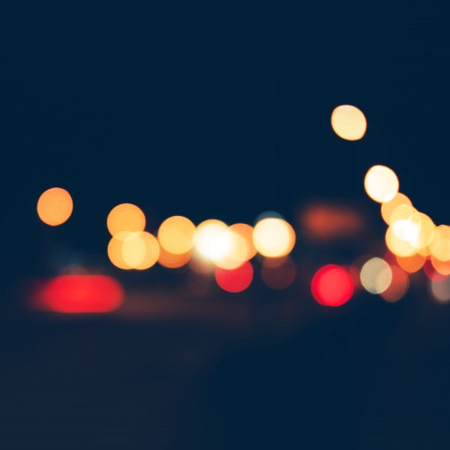 Image bokeh photography of orange lights