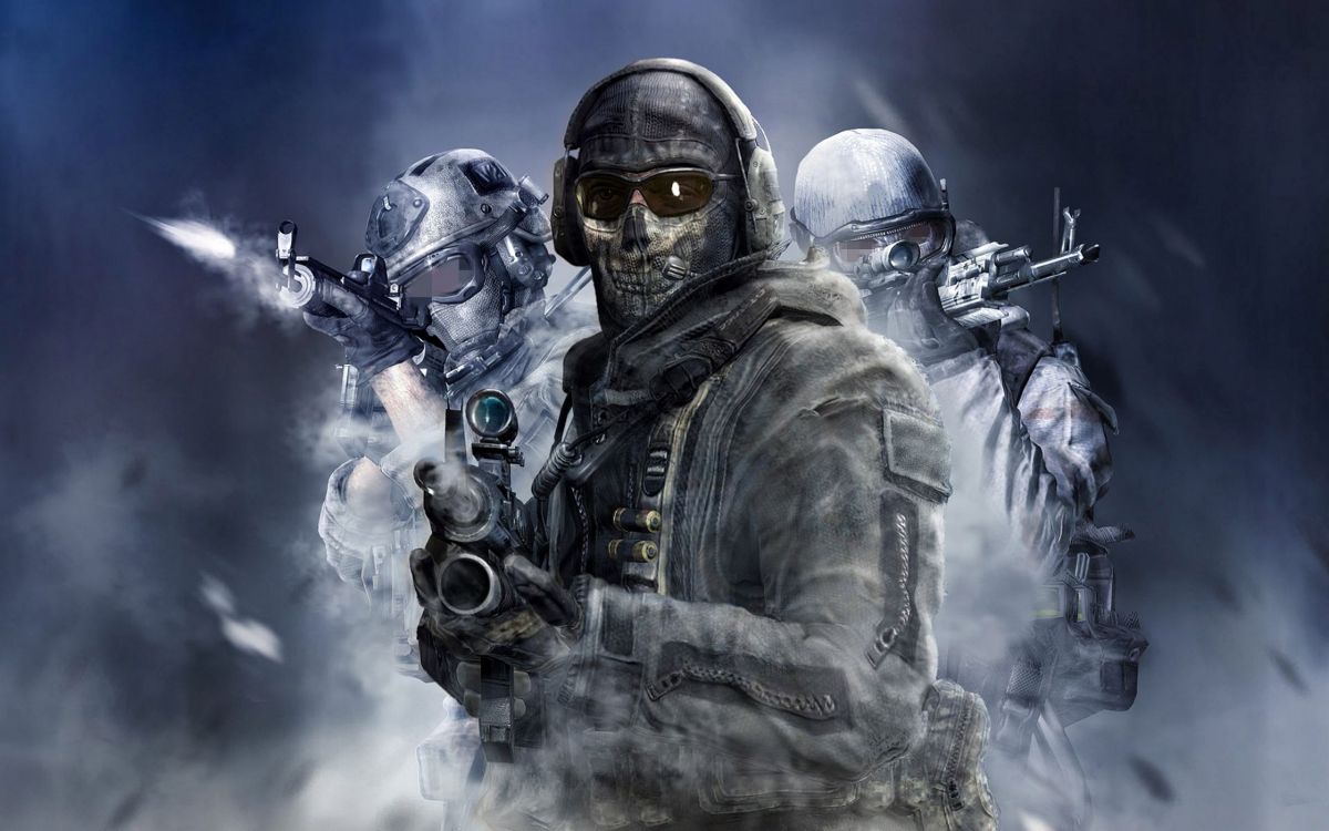 Call of Duty Ghosts, Call of Duty Modern Warfare 2, Call of Duty Black Ops, Call of Duty, Soldat. Wallpaper in 2240x1400 Resolution