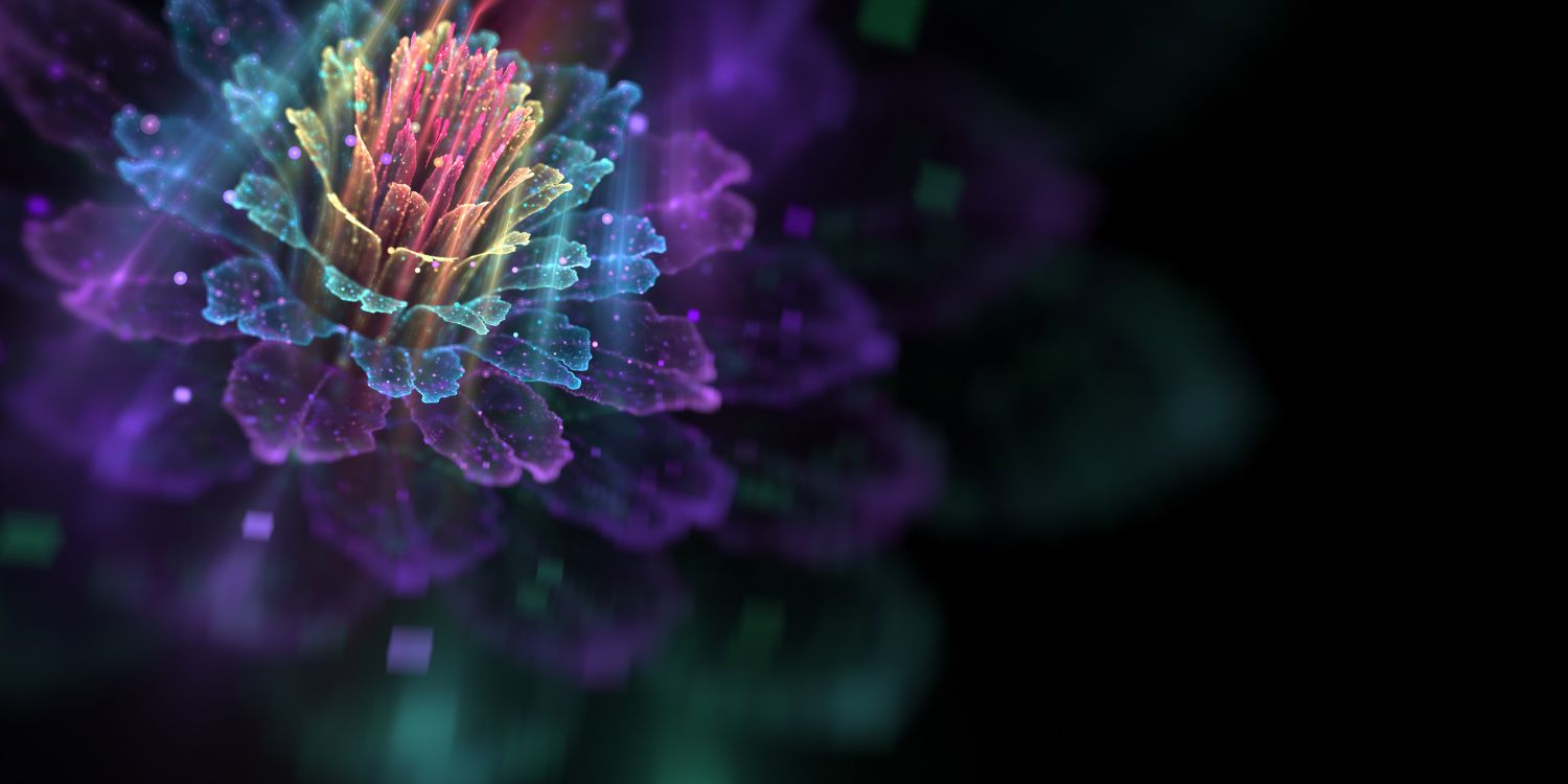 性质, 紫色的, 紫罗兰色, 分形技术, 粉红色 壁纸 3464x1732 允许