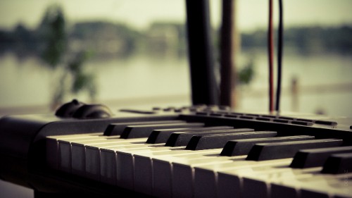 Image piano, keyboard, electric piano, musical instrument, musical keyboard