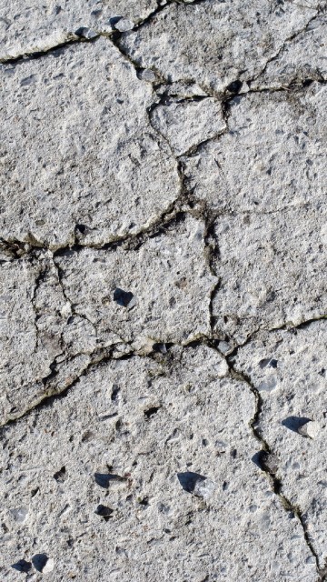 Image gray and white concrete pavement