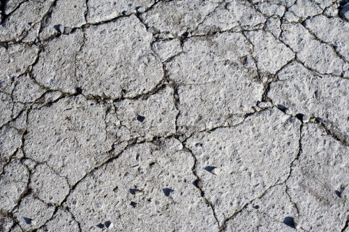 Image gray and white concrete pavement