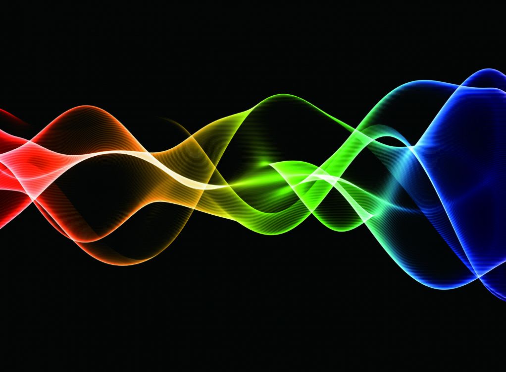 Luz Azul Verde y Naranja. Wallpaper in 3000x2200 Resolution