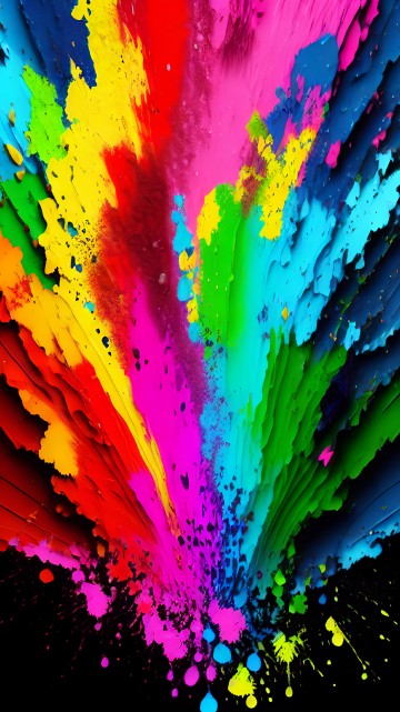 Swish of Colors 4K wallpaper download
