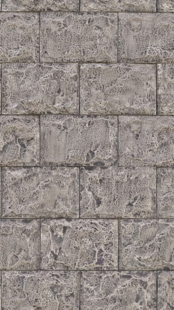 Image brown and gray brick wall