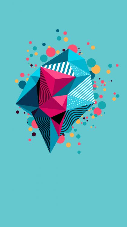 Coolpad, Coolpad Mega 2.5D, Illustration, la Pureté de la Couleur, Turquoise. Wallpaper in 1080x1920 Resolution